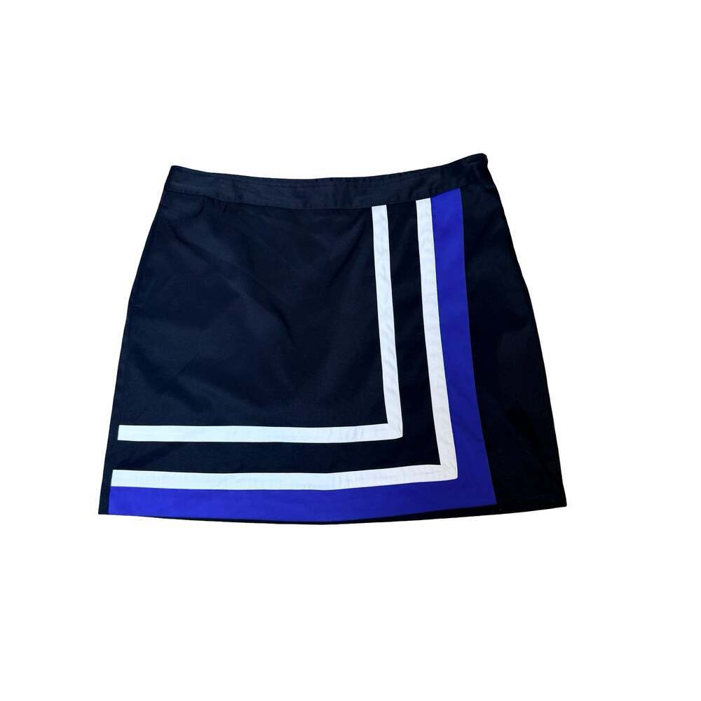 Greg Norman Women's Athletic Black Sports Golf Skort Skirt Size 12
